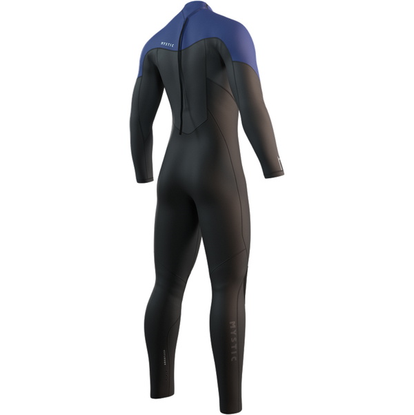2026 Mystic Mens Star 5/3mm Back Zip Wetsuit 35000.250025 - Black / Blue